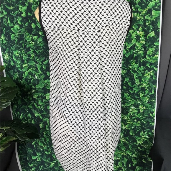 H&M Sheer Blouse Size 8 Black & White Women's_626 - Picture 2 of 5